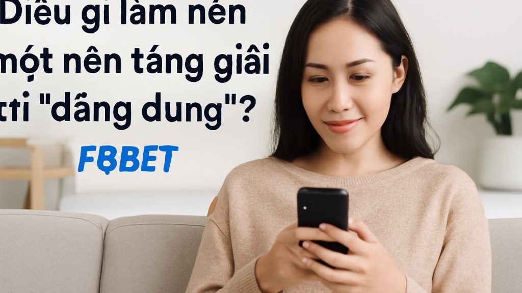 1) Điều gì làm nên một nền tảng giải trí “đáng dùng”? Minh họa: 1) Điều gì làm nên một nền tảng giải trí “đáng dùng”?