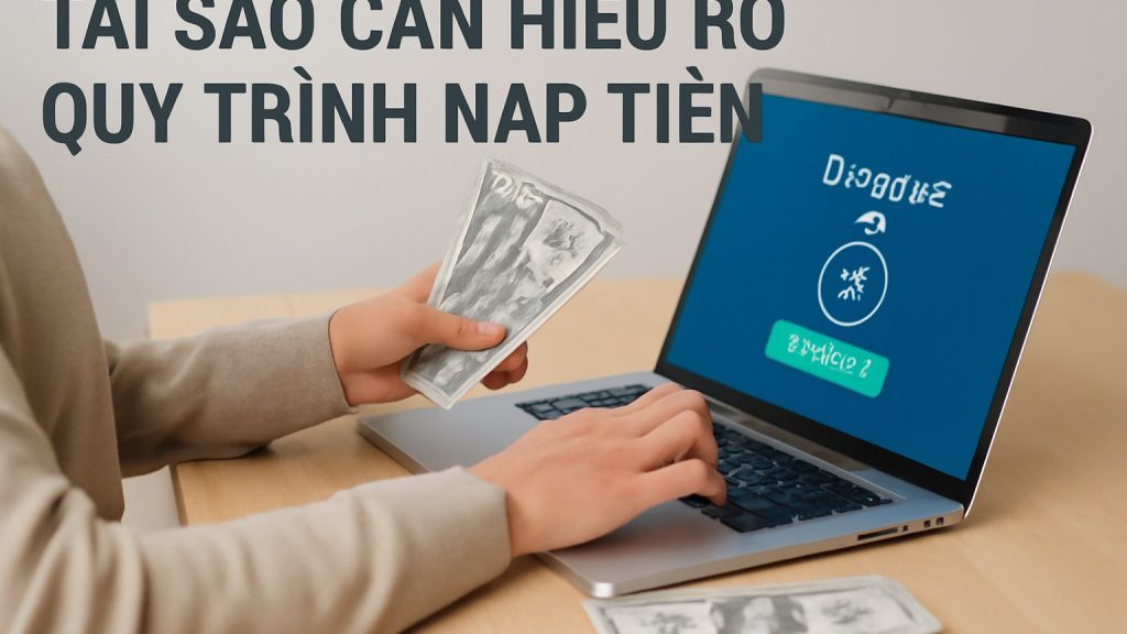 Minh họa: Tại sao cần hiểu rõ quy trình nạp tiền